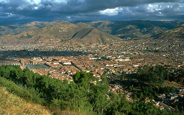 Cuzco - hlavní město Inků