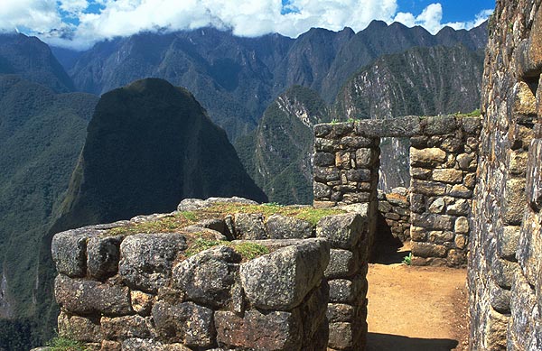 V ruinách Machu Picchu