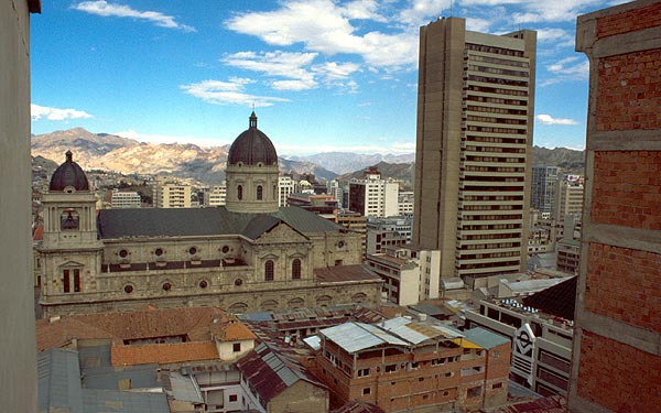 Katedrála v La Pazu