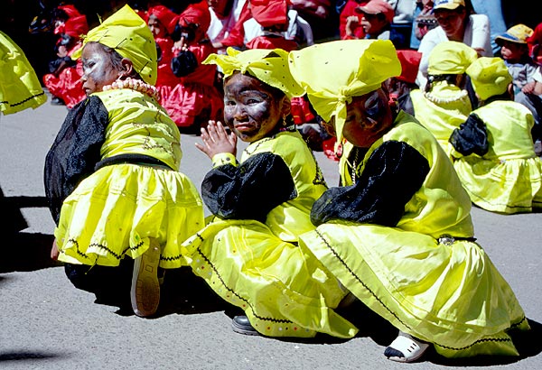 Dětský karneval v Potosí