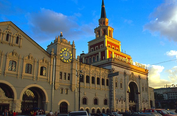 Kazaňské nádraží v Moskvě
