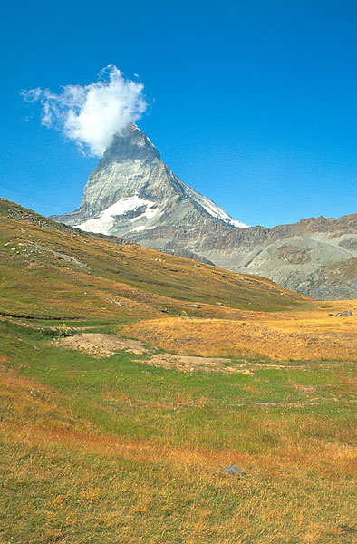 Matterhorn s mrakem