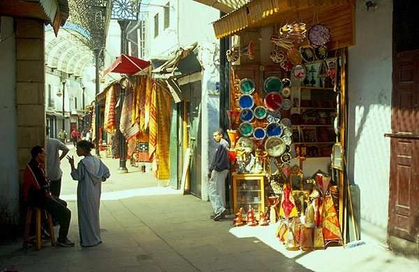 Rabat, ulička v medině