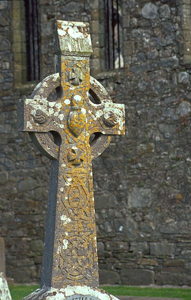 Keltský kříž v Rock of Cashel