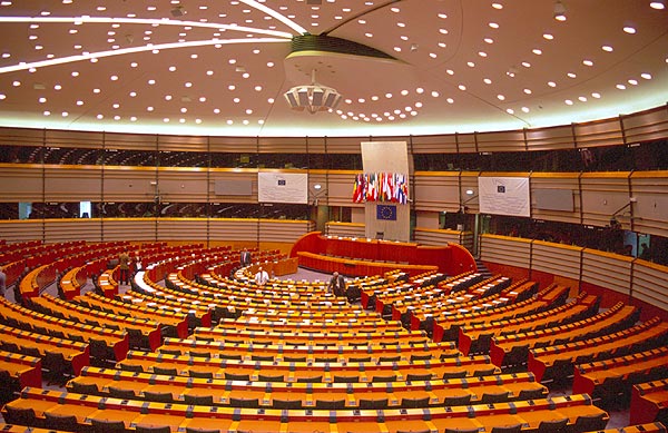 Europarlament, velký plenární sál