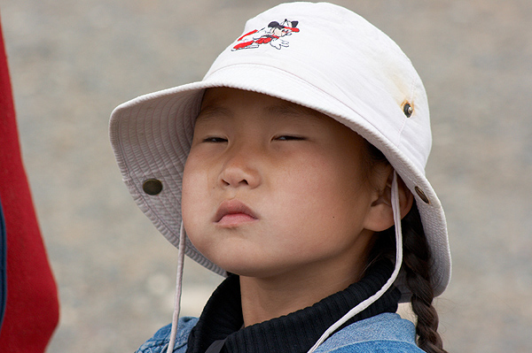 Malý Mongolík v kloboučku