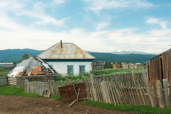 Ulagan, vesnice Altajců