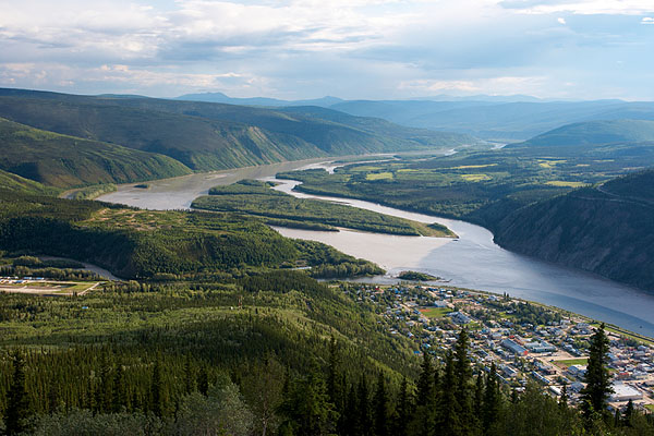 Řeka Yukon a Dawson City