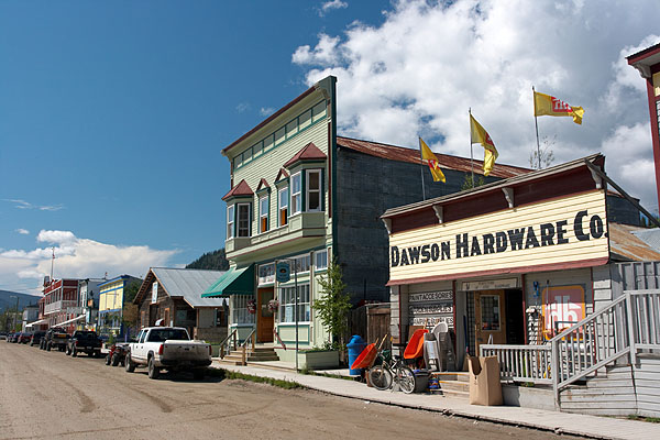 Ulice v Dawson City