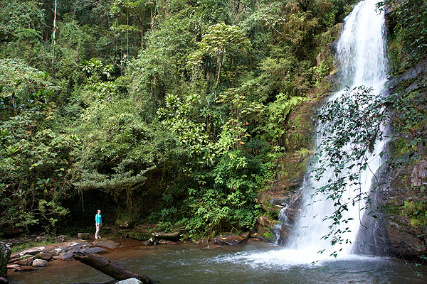 Vodopád v džungli Ranomafana