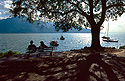 Ženevské jezero v Montreux